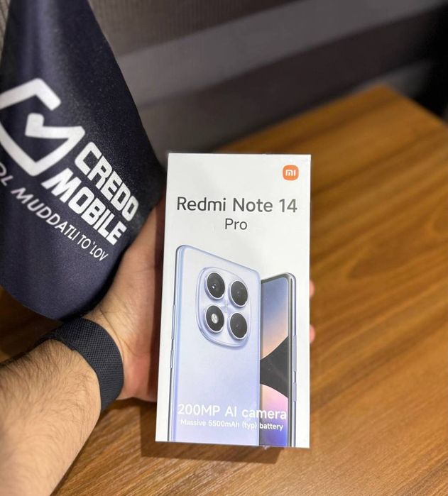 Redmi note 14 pro bosh tolovsiz