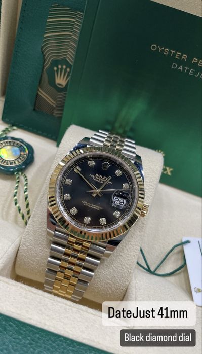 Rolex Date-Just Diamond 41mm ETA 3235