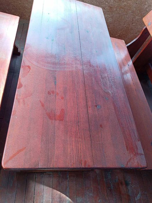 Баварски маси с пейки