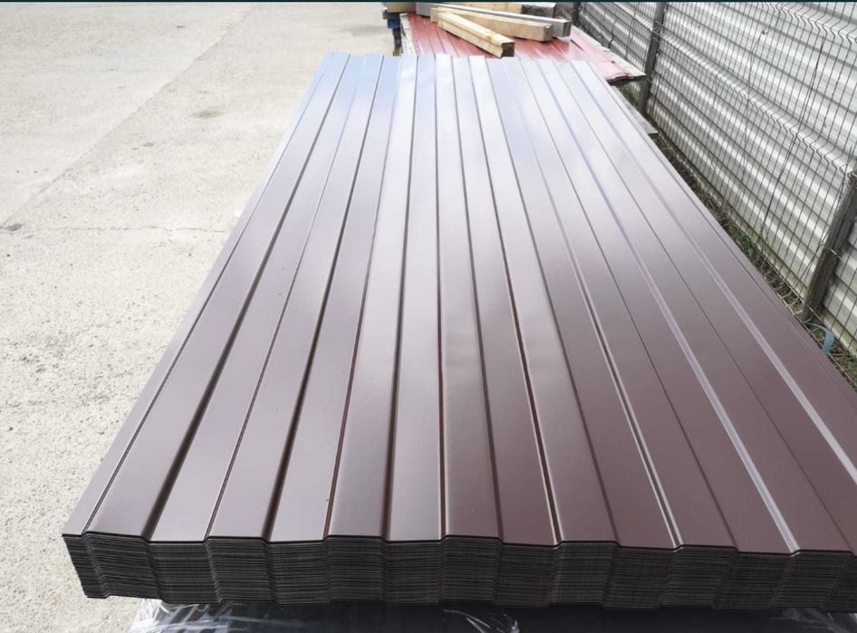 Tablă cutată colorata