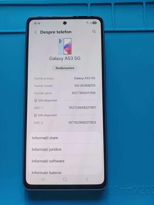 Display Samsung A53 original