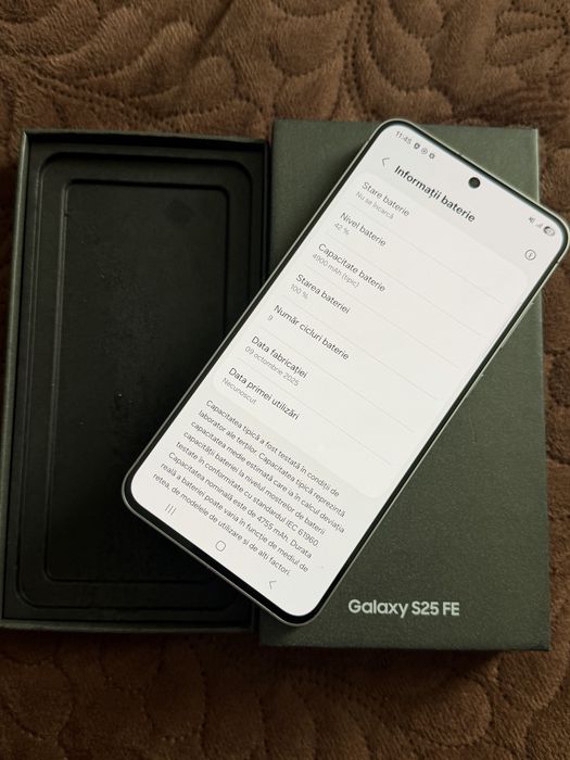Samsung S25 FE ca nou