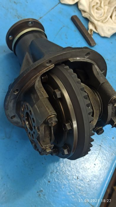 Редуктор заднего моста дамас после капремонта