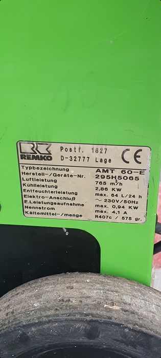 Dezumidificator disponibil