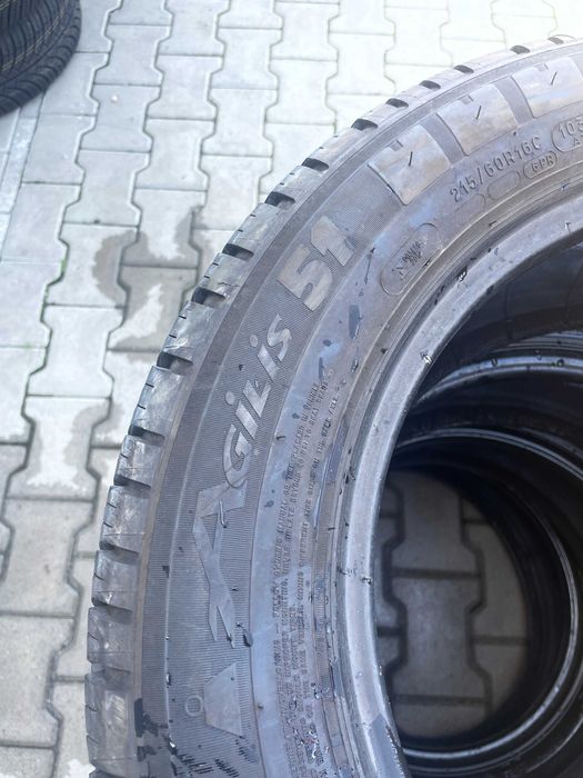 4X 215 60 16C Michelin Agilis 51