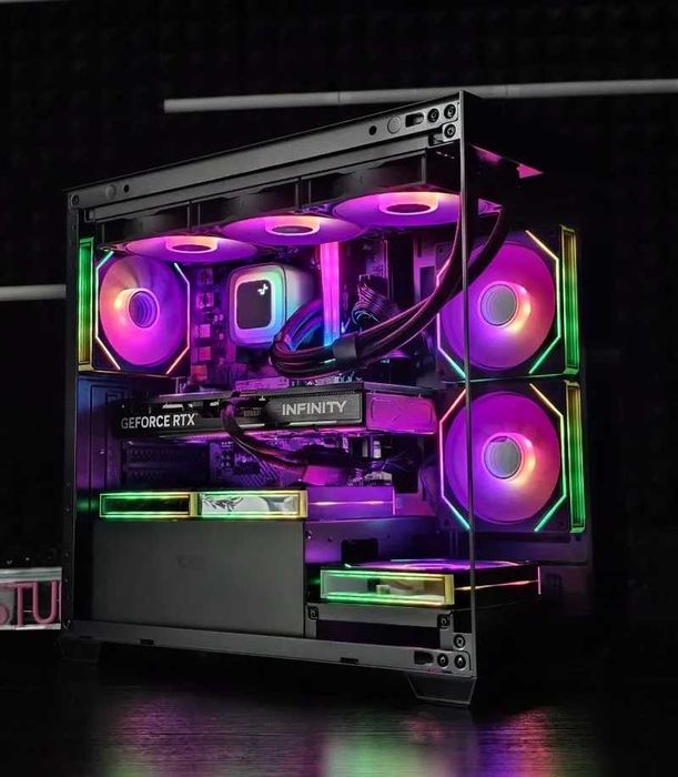 RTX 5070 12GB/Ryzen 7-7800X3D/RAM 32GB/SSD 1TB/Чисто Нов+Гаранция!