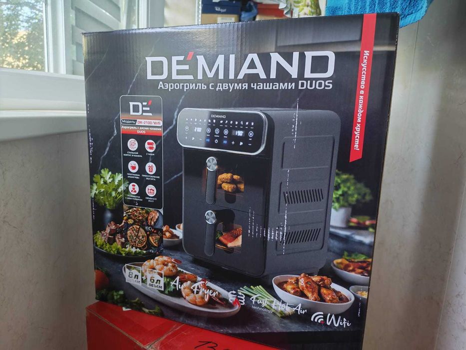 Аэрогриль DEMIAND DK-2100 черный
