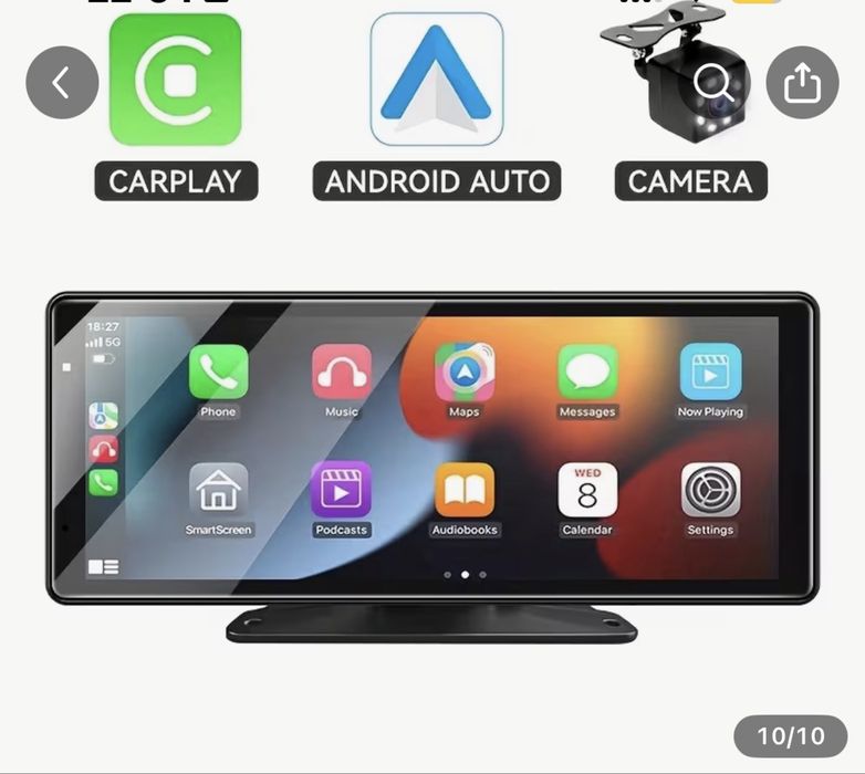 Vand carplay ,Android auto  camera mers inapoi