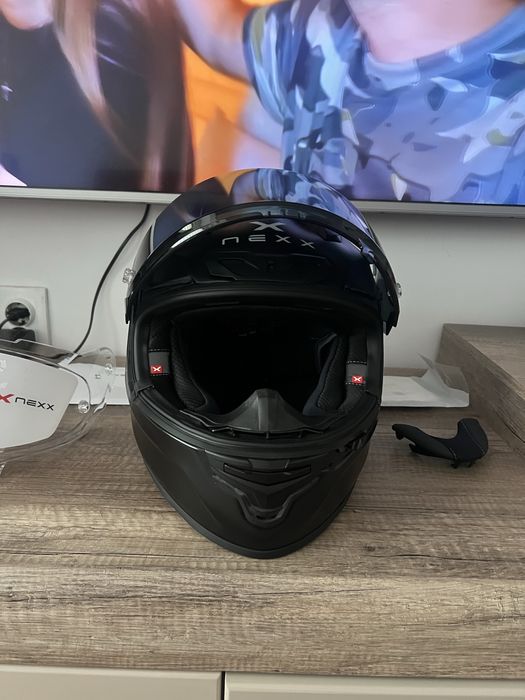 Casa moto Nexx xr3r Negru mat MARIMEA L