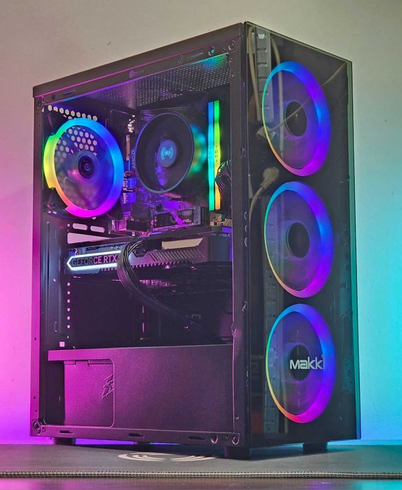 RTX 5060/Ryzen 7-5700X/RAM 32GB/SSD 1TB/Чисто Нов+Гаранция!