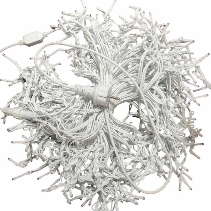 Instalatie 50m Turturi FLASH FIR GROS interconectabile alb cald rece