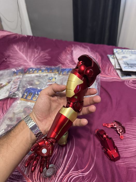 Figurina Iron Man metalic Deagostini