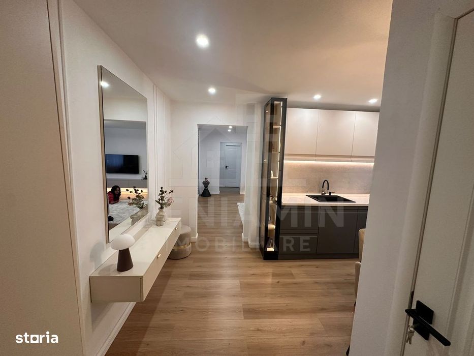 Apartament premium de vanzare 52mp Mobilat si Utilat Cartier Rovine