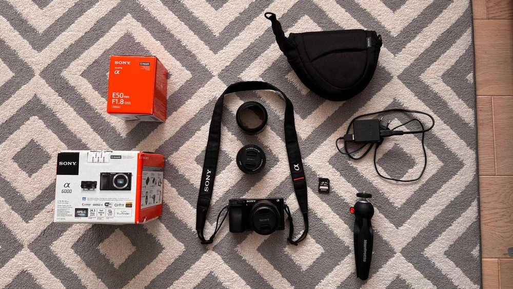 Sony A6000 plus accesorii