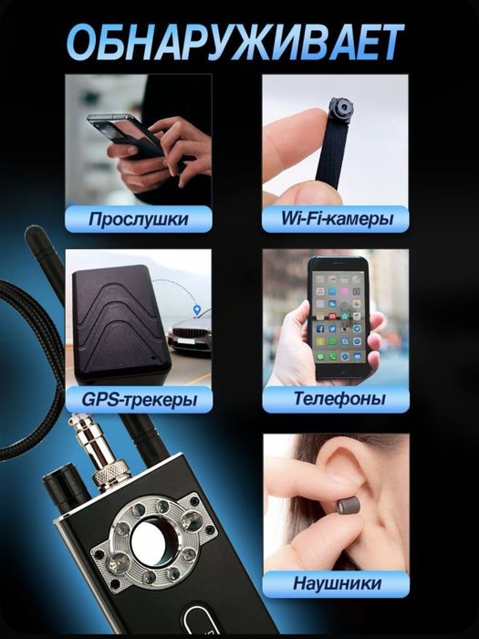 Апарат для поиска камер видео наблюдения