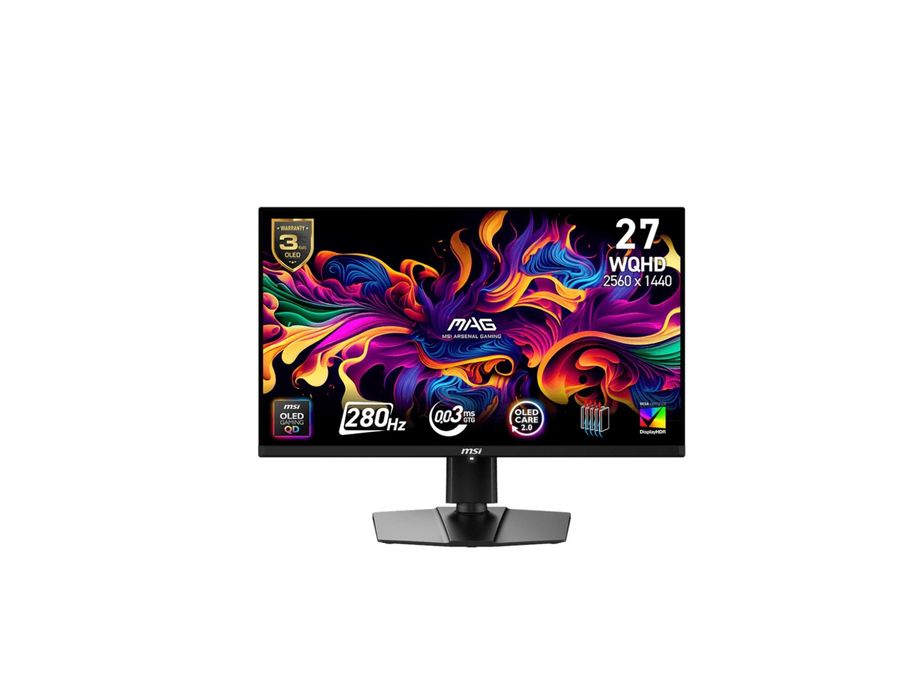 ' Монитор 26.5" MSI MAG 271QP QD-OLED X28 (2K, 280Hz, 0.03ms, OLED)