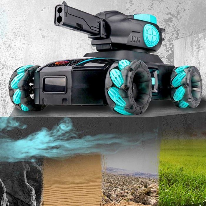 Детски Танк с дистанционно управление и водни бомби