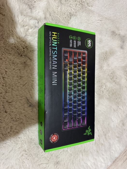 Vand tastatura razer huntsman mini