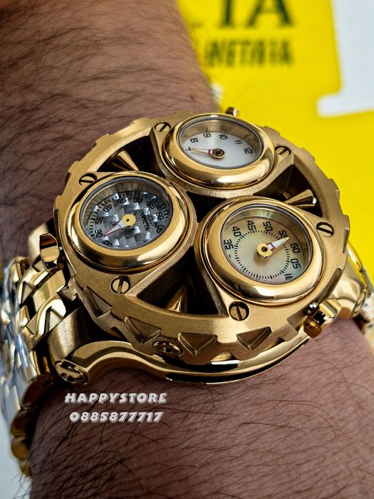 INVICTA Cerberus Gold 47 mm, Инвикта нов мъжки часовник