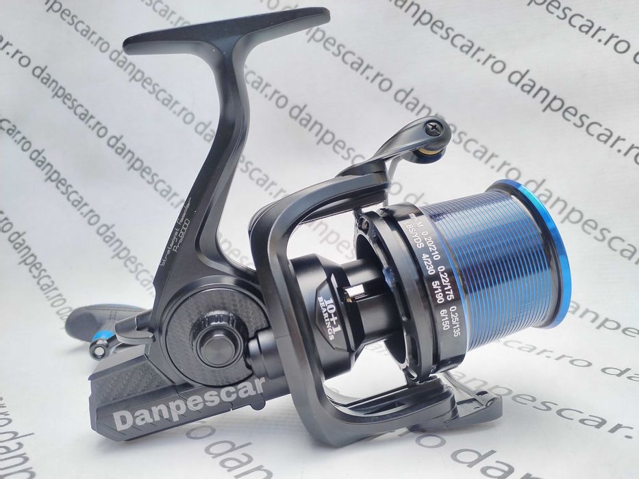 Mulinetă Feeder si Crap PRO FL Strategist 8000 Albastru cu Long Cast