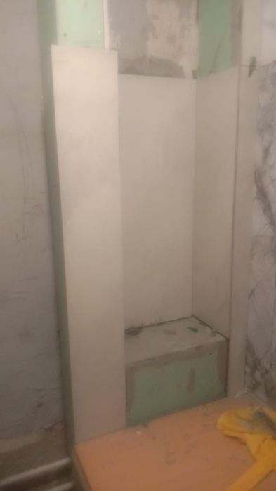 Гипсокартон..кафель
