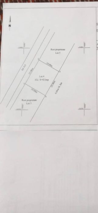 Vând teren în Comuna Vidra ( Berceni )