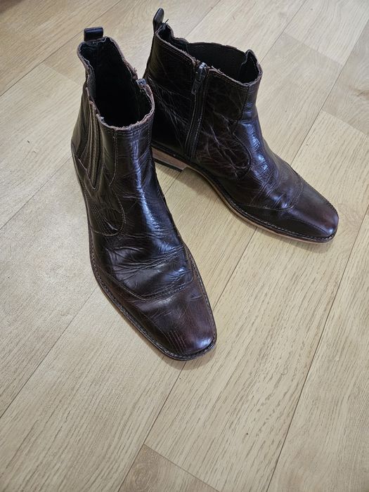 Мъжки кожени боти номер 41 Manfield