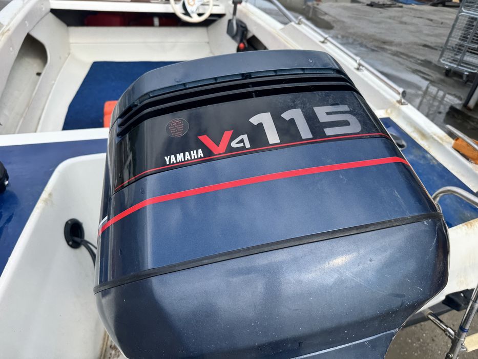 Gobbi sport boat + Yamaha 115 V4 + peridoc/trailer – ready de apă