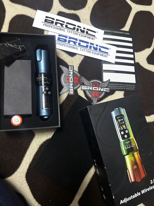 Aparat tatuat  / tatto Bronc x 2
