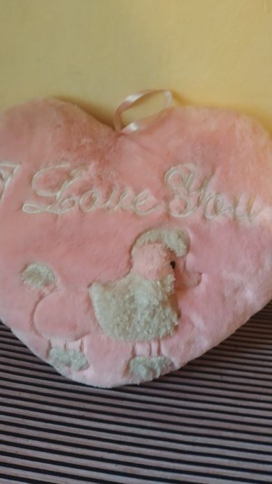 Възглавница за декорация плюшени играчки и чорапи на Милка