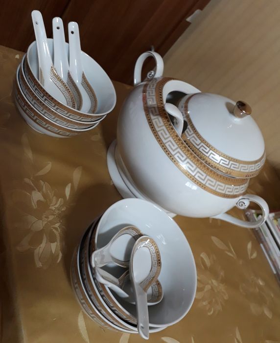 Набор для кумыса и шубата. Супница.