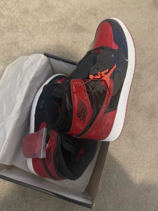 *NOU* Jordan 1 AJ1 Patent Bred Premium - verificare colet