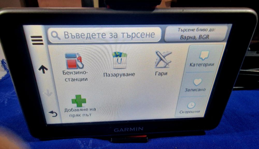 GPS 5" Garmin Nuvi 150LMT EU BG доживотни карти+подарък 32GB microSD