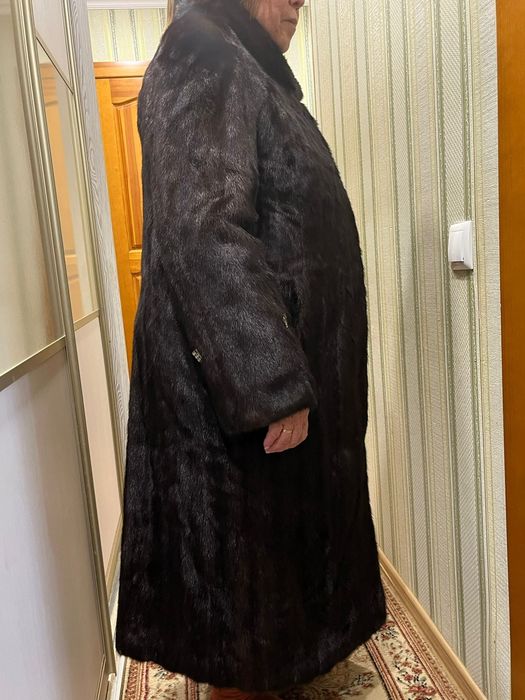 Натуральная норковая шуба