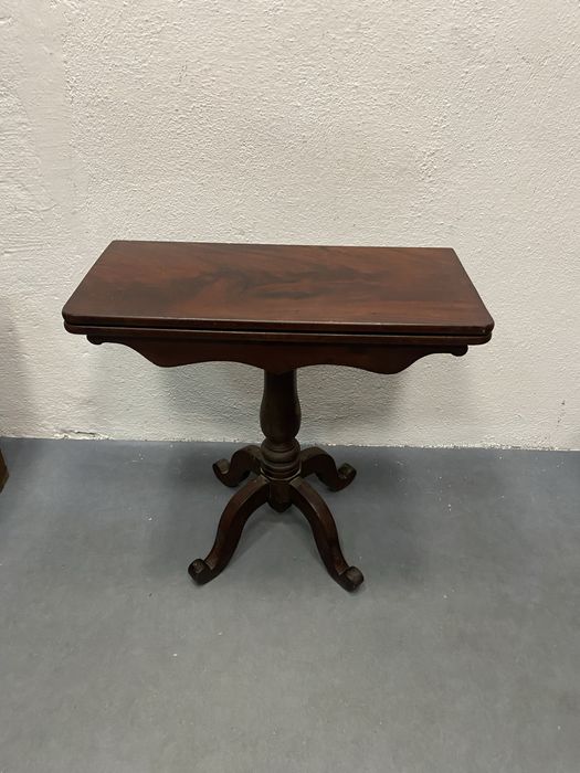 Викториански стил конзолна маса за карти махагон England 1950–1960