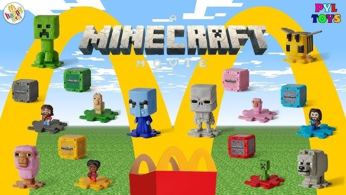 Игрушки майнкрафт Макдональдс