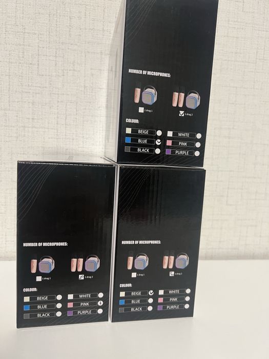Караоке колонка с два микрофона, LED светлини и Bluetooth
