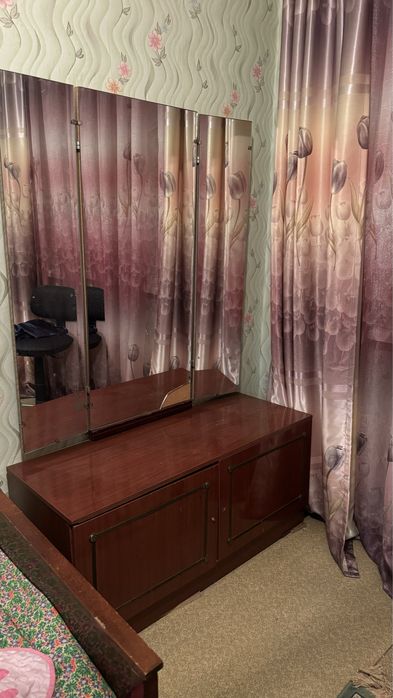 Трюмо (трильяж) чистое дерево ссср