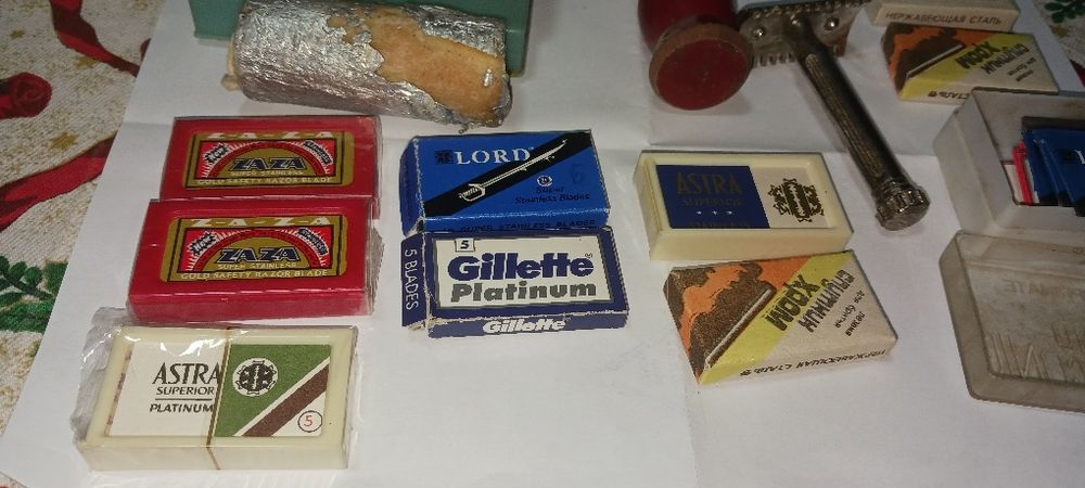 Set aparat de ras vintage