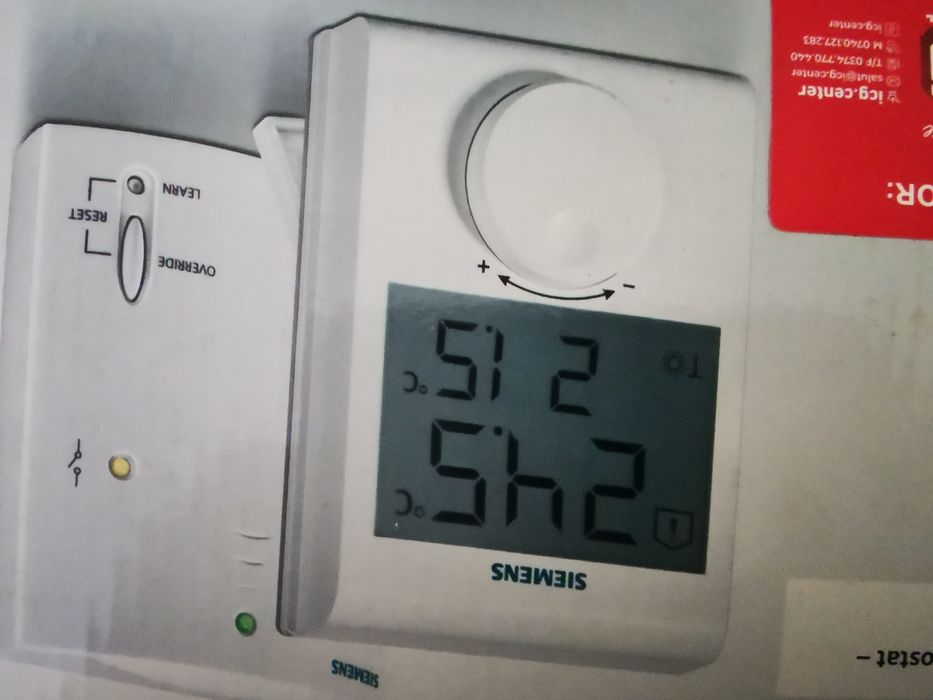 Termostat centrala wireless siemens