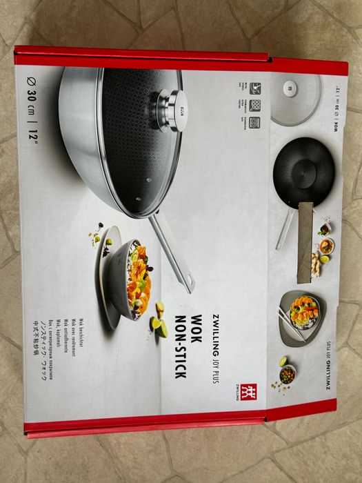 Tigaie Wok Premium Zwilling Joy Plus 30 cm, NOU la cutie.