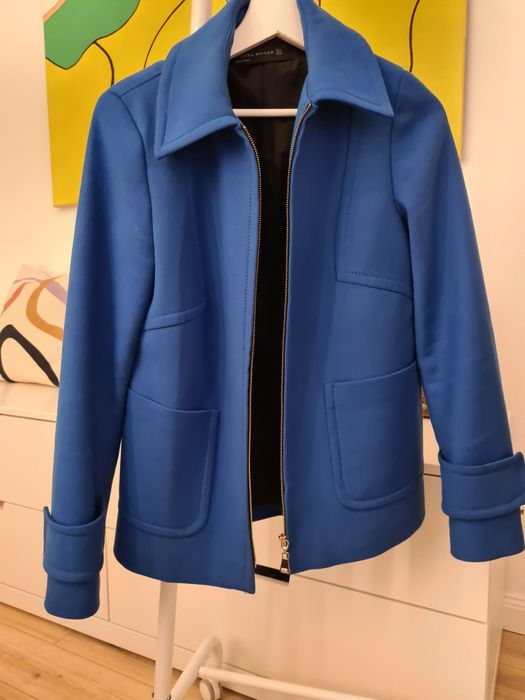 Geaca primavara albastru Zara S