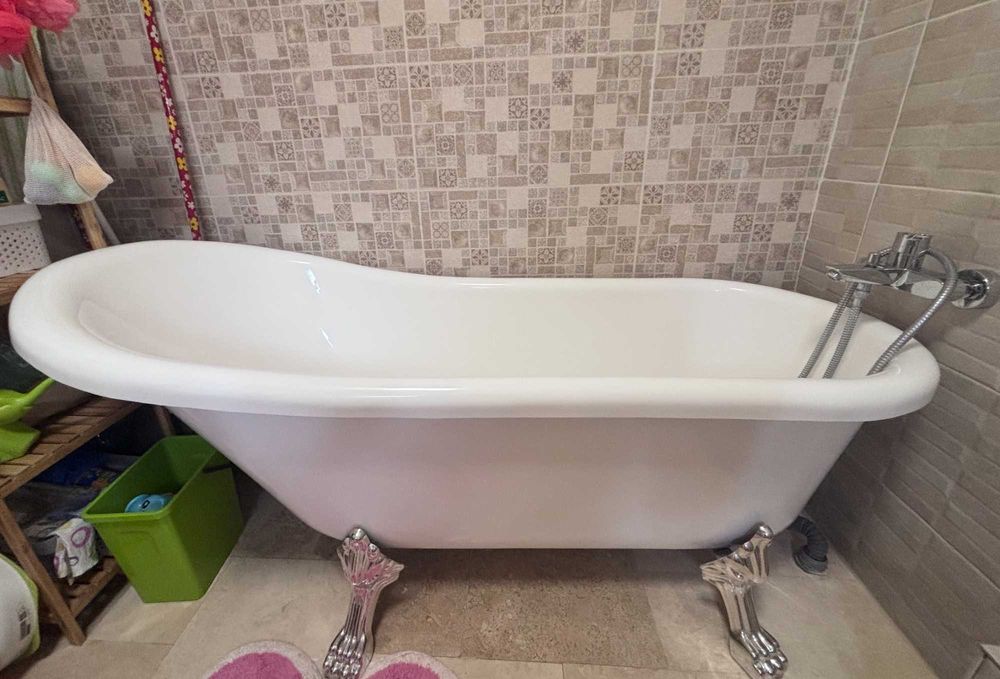 Cada cu picioare, freestanding 170X80