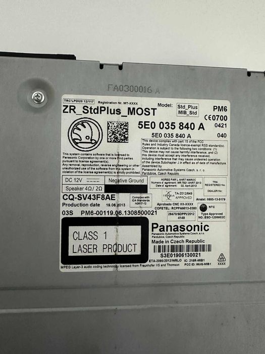 Navigatie Skoda Octavia 3