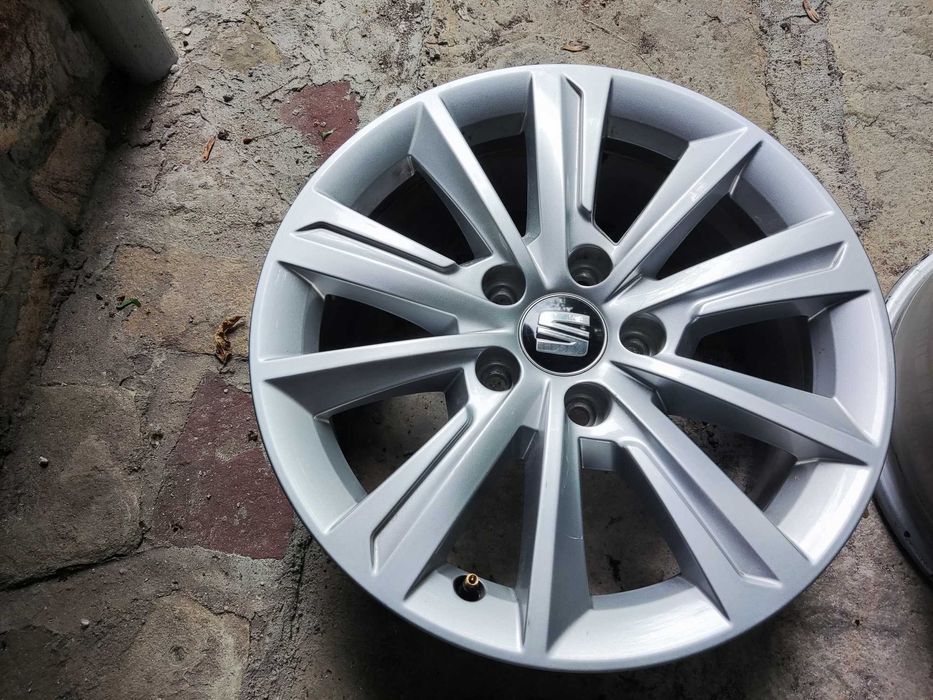 Seat VW 5x112 - 16 цола оригинални лети джанти Seat Alhambra 5х112 ET33 .