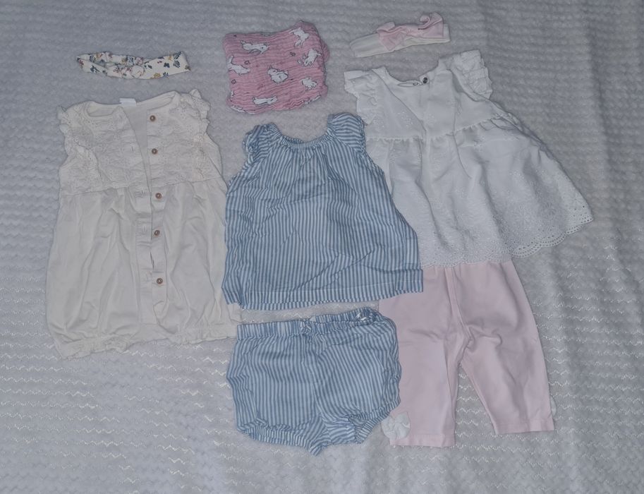 H&M ,zara,Carter's лот дрешки. Размер 74.