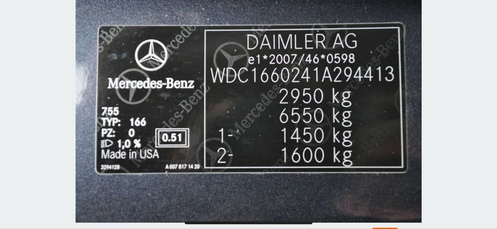 Mercedes ML 2014 Pachet AMG