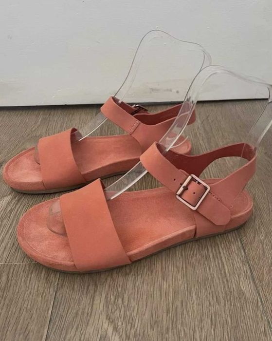 Clarks сандали – оротопедични, велур, №40