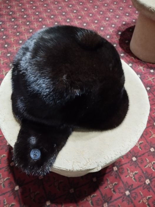 Женская шапка норка оригинал