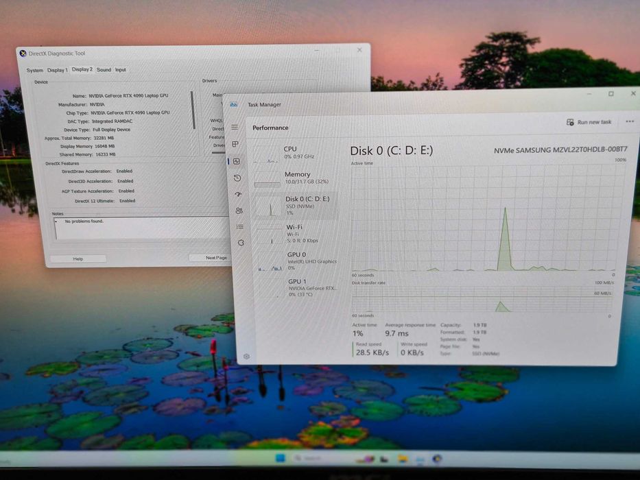Hope Amanet P10/Laptop Gaming MSI Raider GE78 i9 14th RTX 4090 16GB 2TB SSD